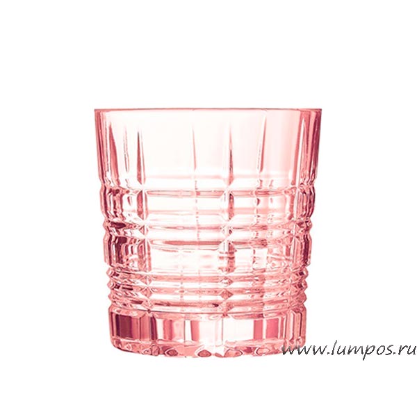 Набор стаканов ДАЛЛАС розовые низкие, 300мл. 4шт.